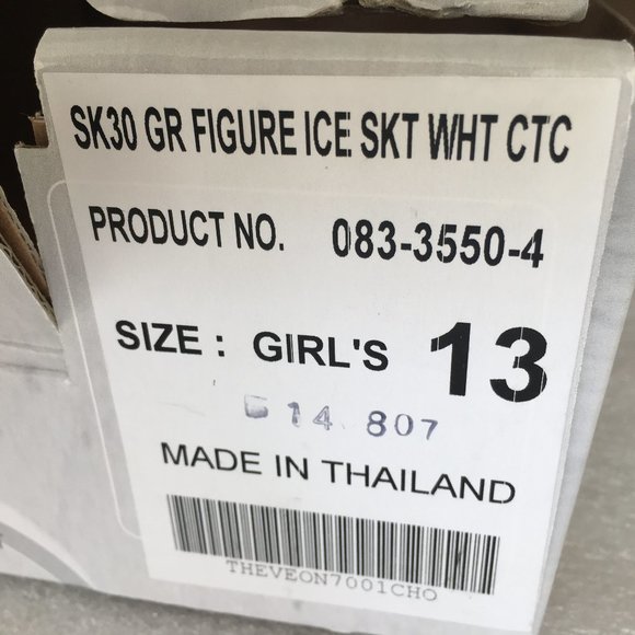 Girl CCM Skate Size 13 - Picture 4 of 5